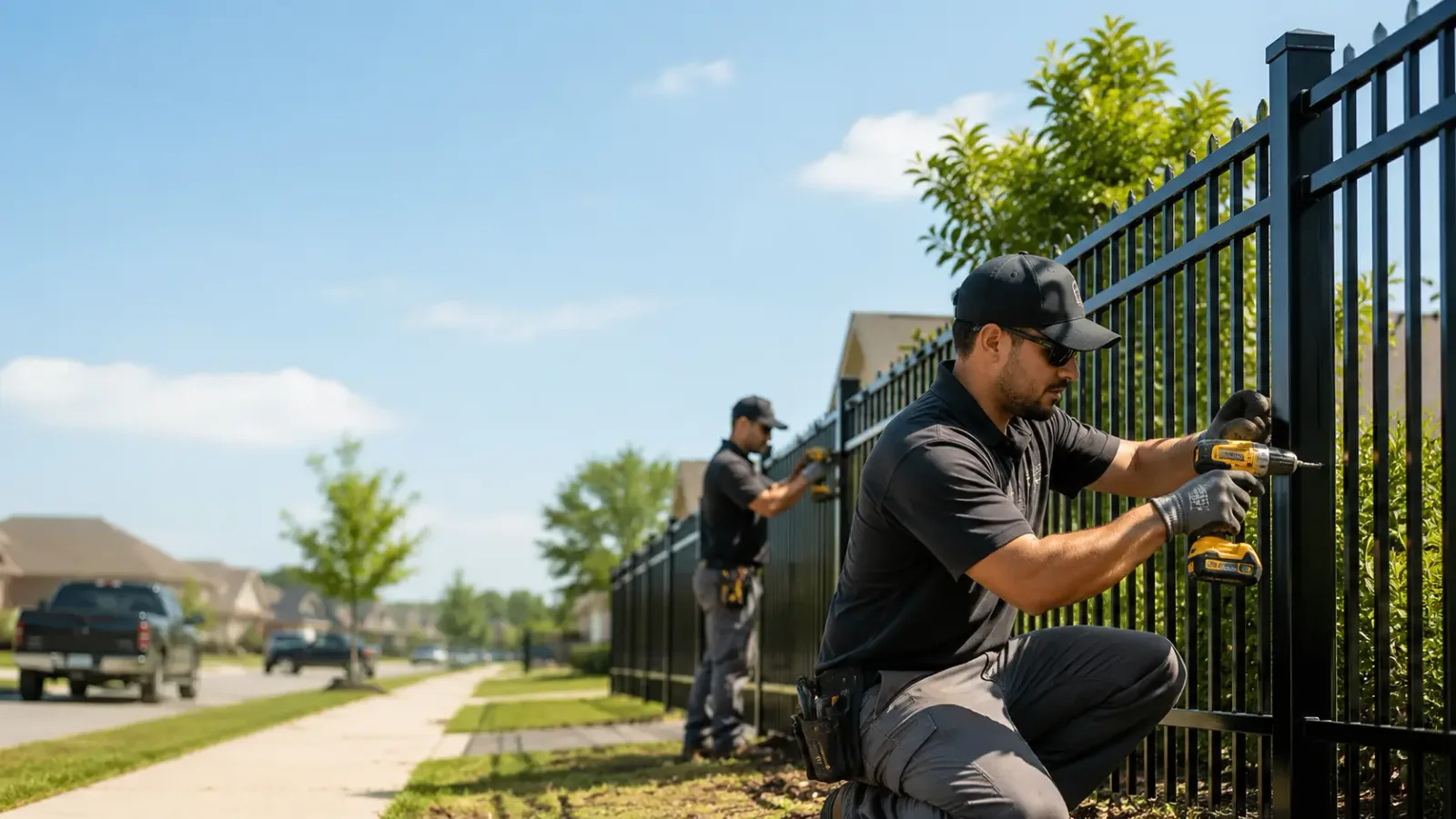 Metal Fence Installation in Saint Paul, IA